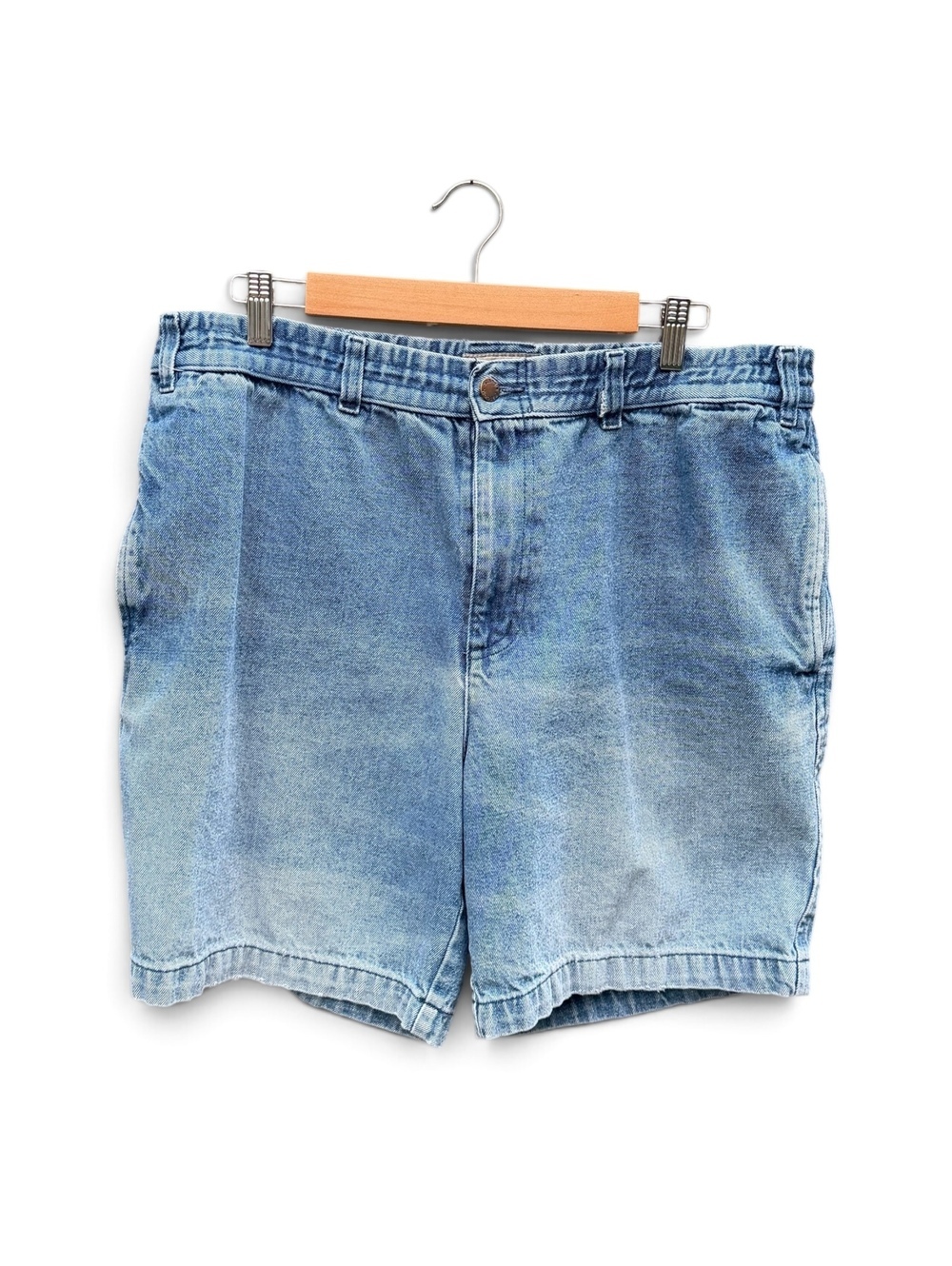 Vintage Scandia Woods 100% Cotton Denim Shorts Size 38